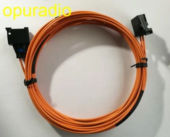 EN Fiber Optik Kablo Konnektörleri Erkek Dişi kablo 120CM BMW Benz audi AMP Bluetooth araba GPS fiber kablo