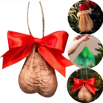 3D Noel top Dekorasyon Kolye Komik Yumurta Süsler Noel ağaç dekor Asılı Süsleme Arkadaşlar Aile için