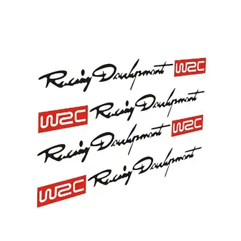4 Adet Araba Kolu Çıkartmalar WRC Ralli Yarış Şerit Araba Çıkartmaları Vinil prado 150 land cruiser 200 nissan juke bmw x5 e70 freeland