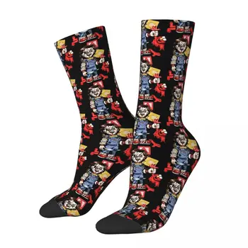 Katil Tıknaz Anime çocuk Oyuncağı Tıknaz Unisex Kış Çorap Açık Mutlu Çorap sokak stili Çılgın Çorap