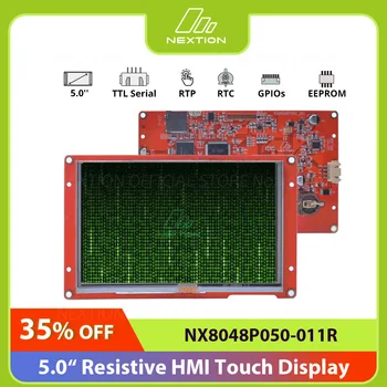 NEXTİON NX8048P050 - 011R 5.0 İnç Rezistif HMI Dokunmatik Ekran LCD-TFT Modülü Akıllı Seri Panel Ekran Muhafaza Olmadan