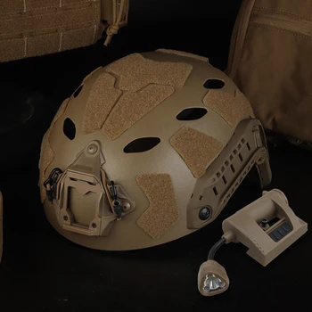 Askeri Kask kask lambası Hızlı Stratejik Airsoft MH Taktik Kask Açık Taktik Paintball CS SWAT Ekipmanları Korumak