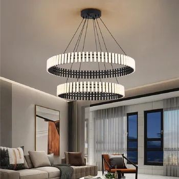 Modern Avizeler LED çatı kolye lamba piyano yuvarlak tavanda asılı ışık ev dekor parlaklık fikstür yemek odası yatak odası Bar