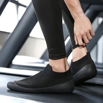 Unisex Yalınayak Çorap Sneakers nefes alan günlük koşu ayakkabıları Minimalist Spor Egzersiz Sneakers Açık Koşu için