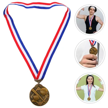 Beyzbol Yarışması Ödülü Madalyası Asılı Spor Toplantısı Ödülü Madalyası Yuvarlak Madalya