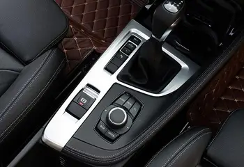 BMW için X1 F48 2016 2017 ABS Krom Vites Paneli Pullu Kapak Trim Araba Aksesuarları