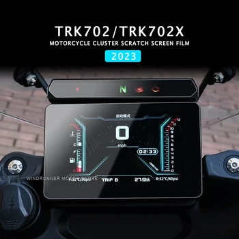 Benelli TRK 702X TRK702X TRK702 X 702X2023 Motosiklet Scratch Küme Ekran HD Enstrüman Koruma Filmi