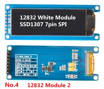 Yeşil 2.08 inç OLED ekran SSD1307 denetleyici 24pin kaynak tipi 8 bit 8080 6800 3/4 tel SPI IIC I2C Bağlantı