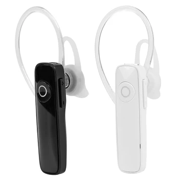 M165 kablosuz bluetooth uyumlu kulak içi kulaklık Tek Mini Kulaklık Eller Serbest Çağrı Stereo Müzik Kulaklık için Mikrofon ile