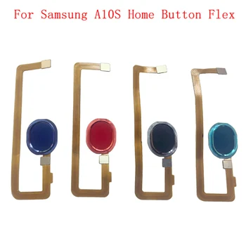 Ev Düğmesi Parmak İzi Sensörü Flex Kablo Şerit Samsung A10S A107F Dokunmatik Sensör Flex Yedek parçalar