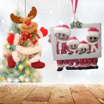 Kolye Güzel Dayanıklı Basit ve Şık Yeniden Kullanılabilir Taşıması Kolay Noel Dekorasyonu Noel Bebek Zarif Renkli