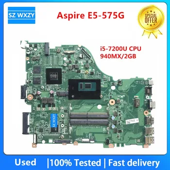 ACER Aspire E5-575G Laptop Anakart SR2ZU I5-7200U 2.5 GHz CPU 940 M X / 2 GB DAZAAMB16E0 NB. GD411. 006 NBGD411006