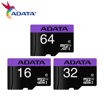 100 % Orijinal ADATA Hafıza Kartı 16GB 32GB Hız 80 mb / s'ye Kadar Sınıf 10 Mikro SD Kart U1 UHS-I TF Kart