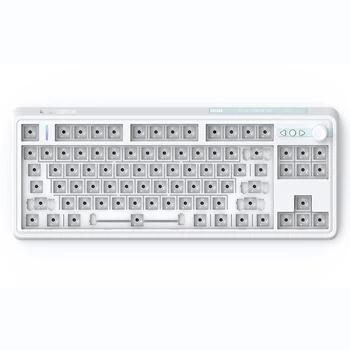 84 Tuşları Klavye Mekanik Oyun Klavyesi BT Desteği Kablolu Klavye RGB Arkadan Aydınlatmalı Ultra İnce Kablolu Klavye MAC Windows için Fit