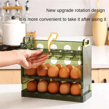 Yumurta saklama kutusu Buzdolabı Organizatör Gıda Kapları Yumurta Taze tutma Kutusu Tutucu Tepsi Dağıtıcı Mutfak alet saklama kutusu es