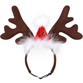 Aksesuarları Noel Headbands Elk Şapka Şapkalar için Pet Tatil kostüm aksesuarı