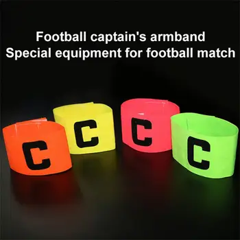 Anti-damla Futbol Kaptan Kol Bandı Elastik C Logo Futbol Malzemeleri Grubu Kol Bandı Kaptanları Kol Bandı Futbol Futbol Eğitimi