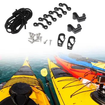 Güverte Arma Seti Kayık Arma Tekne Kano Taşınabilir Premium Kravat Aşağı Ped Göz