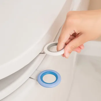 Çok fonksiyonlu Tuvalet Kapağı Kaldırıcı Koltuk Kolu Tutucu Tuvalet Kapağı Kaldırma Aracı montaj bileziği Sineklik Banyo Sıhhi Closestool Tutucu