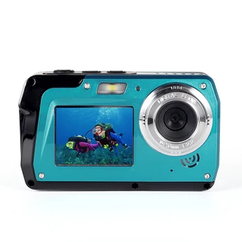 56MP UHD Video Kaydedici 1080P 4K 30FPS fotoğraf kamerası IPS Çift Ekran Anti-Shake Yüz Algılama Yüzme Ebeveyn-çocuk Oyun