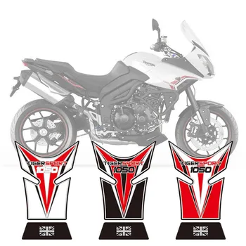 Motosiklet Tankı Sticker Çıkartmaları 3D Tankı Pad Triumph Tiger Spor 1050 2013 - 2015 2014