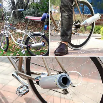 6 Farklı Turbo Motosiklet Ses Efektleri Bisiklet MTB Yol Bisikleti Egzoz Borusu