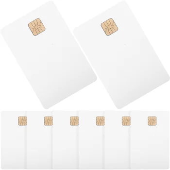 Beyaz Plastik Kredi Kartı Boş Baskı Sle4428 Chip İletişim Pvc (4428 Kart)