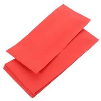 Renkli bütçe ipucu kağıt Noel için renkli kırmızı zarf para zarfları