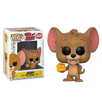 Funko Pop Animasyon kedi ve fare Jerry # 405 Vinil aksiyon figürü oyuncakları Koleksiyon Bebekler Hediyeler