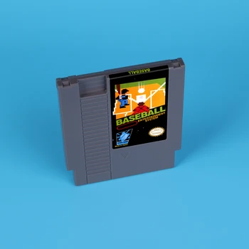 Beyzbol Aksiyon Oyunu Kartı NES 72 Pins 8bit Konsolu video oyunu Kartuşu