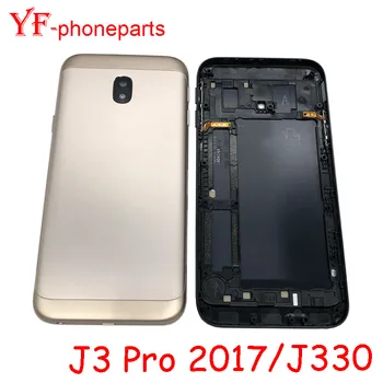 Samsung Galaxy J3 Pro 2017 J330 arka pil Kapağı Arka panelli kapı Konut Case Onarım Parçaları