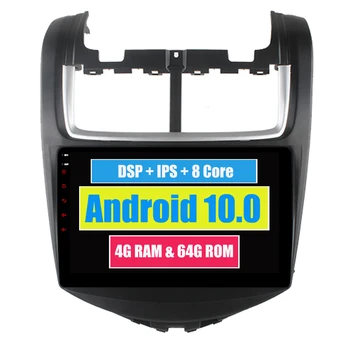 RoverOne Android 10 Octa Çekirdek Araba Radyo GPS İçin Chevrolet Aveo 2014 Dokunmatik Multimedya Oynatıcı Stereo Aveo Kafa Ünitesi