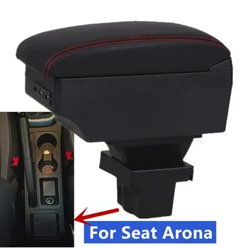 Seat Arona için Kol Dayama kutusu Seat Arona İçin Araba Kol Dayama Merkezi saklama kutusu İç Güçlendirme usb Araba Aksesuarları