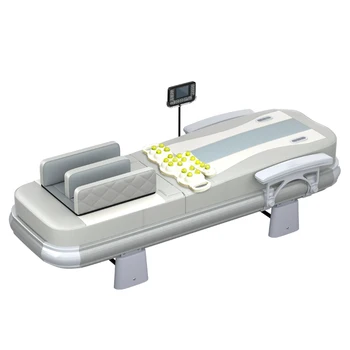 Yeşim Sıcak terapi yatağı Çok fonksiyonlu Sıcak Yeşim masaj yatağı 3D Omurga Sıralama Tam vücut masajı