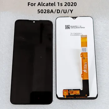 Alcatel one touch için 1s 2020 5028 5028A 5028D 5028U 5028Y LCD ve dokunmatik ekran Digitizer ekran
