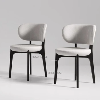 İskandinav katı ahşap yemek sandalyesi Yaratıcı Tasarımcı Lüks Otel Düğün Arkalığı Sandalyeler yemek odası mobilyası Rahatlatıcı Sandalyeler