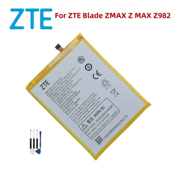 Yüksek kalite 4080 mAh Orijinal pil Li3940T44P8h937238 ZTE Blade ZMAX Z MAX Z982 smartphone + Araçları