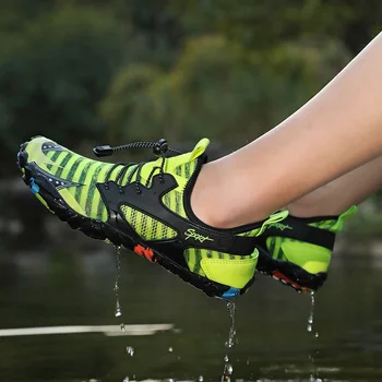 Yürüyüş botları Erkekler Kadınlar Çabuk Kuru su ayakkabısı Nefes Antiskid Açık Spor Aşınmaya Dayanıklı Plaj Ayakkabı Çok Fonksiyonlu Ayakkabı