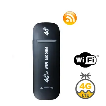 Kablosuz Ağ Kartı 4g Yönlendirici Desteği 2.4 g Wifi 150mbps'ye Kadar Taşınabilir Wifi Bağlama Hotspot Modem Sınırsız Usb Wifi Modem