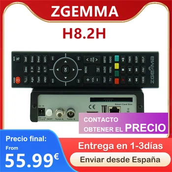 [50] ZGEMMA H8. 2H Dijital Uydu TV alıcısı Linux Enigma2 Reseptör DVB-S2X + DVB-T2 / C H265 1080 P HD PK ZGEMMA H9. 2H