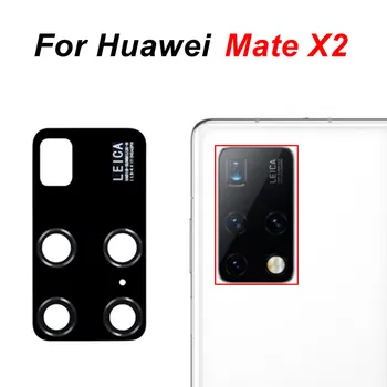 Huawei Mate X2 için Arka Arka Kamera Cam Lens Kapağı Değiştirme + Yapıştırıcı Sticker