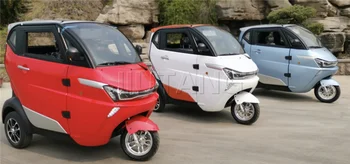 Yeni Mini Golf Arabaları Üç Tekerlekli Bisiklet Hızlı Şarj Cihazı elektrik pili Araç Üç Tekerlekli elektrikli Araba Scooter