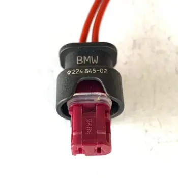 BMW 9224845-02 için 2 Pin / Yollu Otomatik Tel Su geçirmez Konnektör Fiş Kablosu