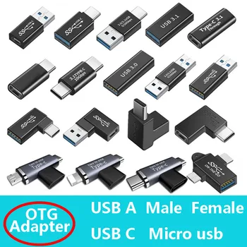 Adaptador Tongdaytech Universal tipo C macho a Micro USB hembra USB C OTG compatible con Adaptador de sincronización de datos pa