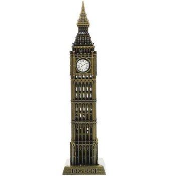 Big Ben İngiltere Metal Yapı Modeli Süsleme Merkezi Londra İngiltere Modeli Metal Yapı Modeli Londra Landmark Dekorasyon