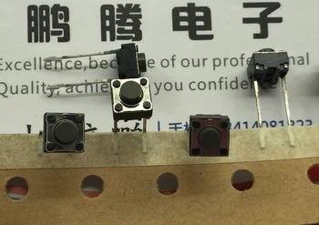 20 Adet / grup Orijinal Japon SKHVBED010 inceliğini anahtarı 6*6*5 ın-line 2-pin kare düğme sıfırlama mikro-motion uzun ömürlü