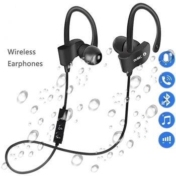 Sıcak Kablosuz Anti-kayıp Kulaklık Tel Kontrollü Çağrı Müzik Kulaklıklar Kulak Bluetooth Spor Kulaklık