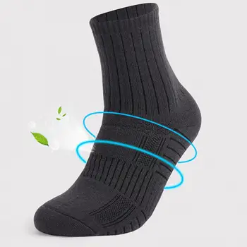 Kalın sıcak tutan çoraplar Yün Çorap Nem esneklik Termal Yün yürüyüş çorapları kaymaz Manşet Kış Sıcaklık Aşınma Direnci