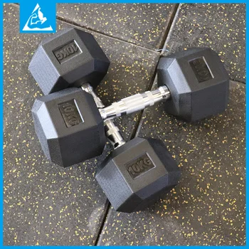 17.5 kg Altıgen Dambıl erkek Egzersiz Kol Kas Çok fonksiyonlu Fitness ekipmanları Saf Çelik Ev Dambıl
