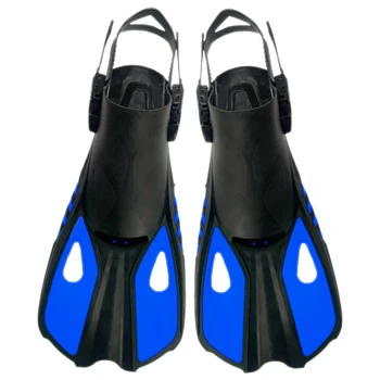 Silikon plaj ayakkabıları ayarlanabilir ayakabı Şnorkel Yüzme yüzgeçleri su sporları için
